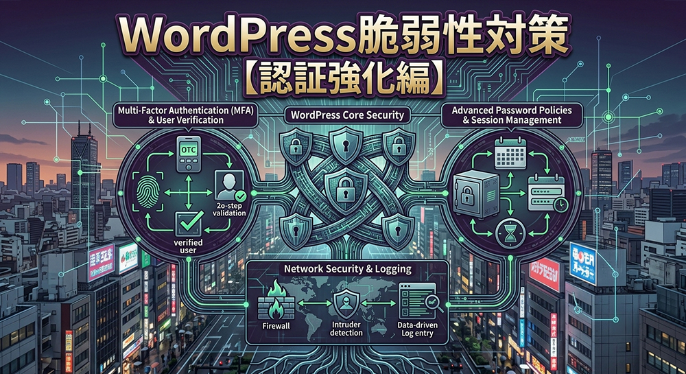 WordPress脆弱性対策【認証強化編】